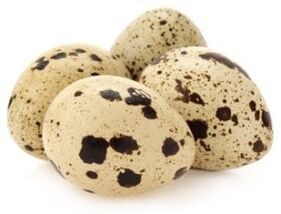Objects of quails to increase potency