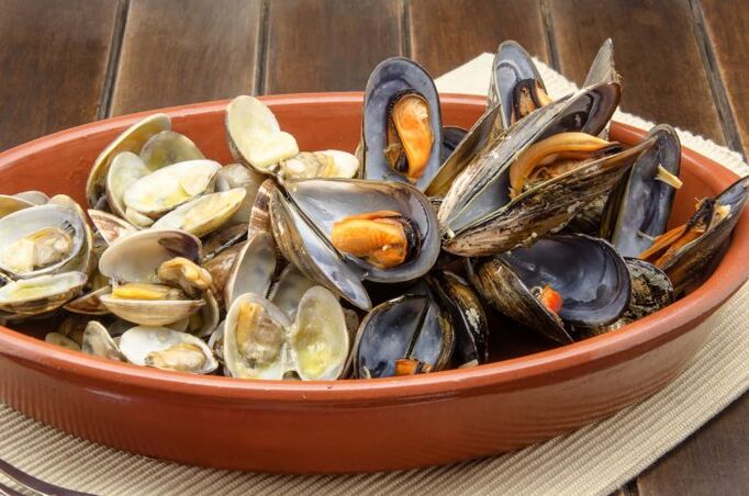 seafood to increase potency