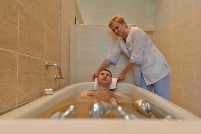 therapeutic bath to enhance potency